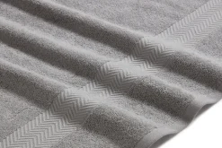 6 Piece Chevron Jacquard Towel Set with Lets Dry-Kathy Ireland Discount