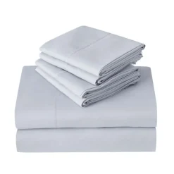 2000 Thread Count Cotton 6 Pc Sheet Set-Kathy Ireland Best