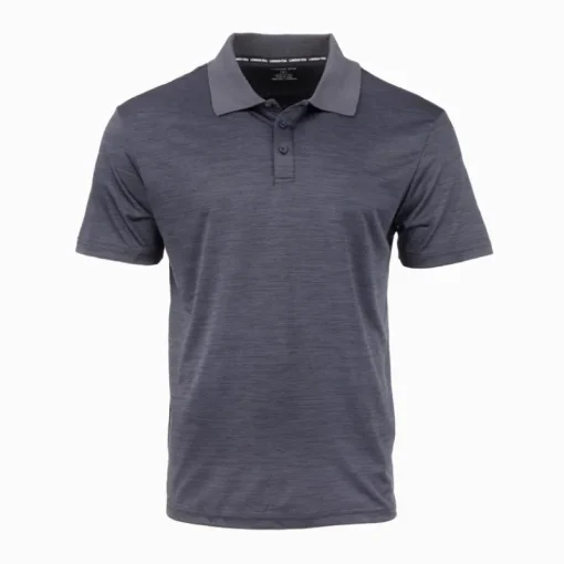 Men's Broken Stripe Polo-London Fog New