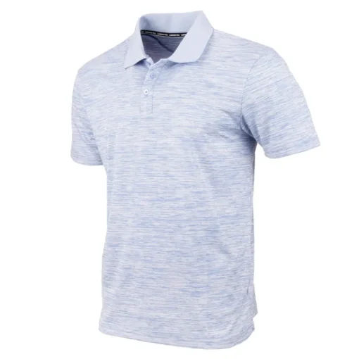 Men's Broken Stripe Polo-London Fog New