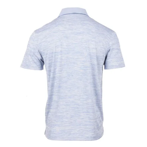 Men's Broken Stripe Polo-London Fog New