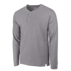 Men's Long Sleeve Henley-London Fog Best