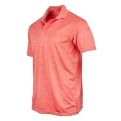 Men's Poly Textured Space Dye Polo-London Fog Sale