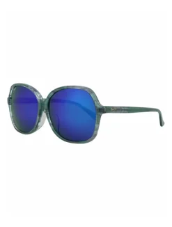 Round-Frame Acetate Sunglasses-Maui Jim Fashion