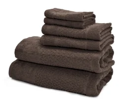 Mei-Tal Turkish Cotton Jacquard Towel Set of 6-Classic Turkish Towels Best