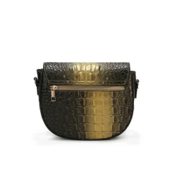 Women's Amalia Croc-Embossed Crossbody Bag-MKF Collection Clearance