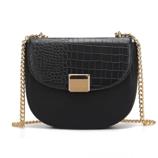Women's Brooklyn Embossed Crossbody Bag-MKF Collection Fashion