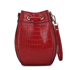 Women's Cassidy Embossed Bucket Bag-MKF Collection Outlet