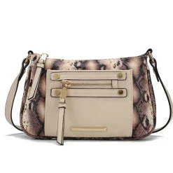 Women's Essie Embossed Crossbody Bag-MKF Collection Fashion