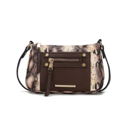 Women's Essie Embossed Crossbody Bag-MKF Collection Fashion