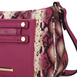 Women's Essie Embossed Crossbody Bag-MKF Collection Fashion