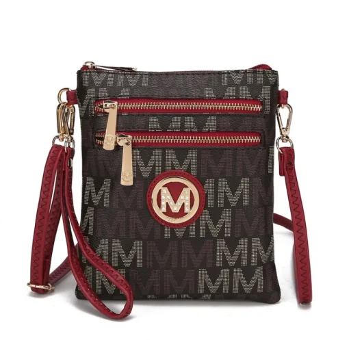Women's Gaia Milan Signature Crossbody Bag-MKF Collection Online
