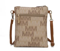 Women's Gaia Milan Signature Crossbody Bag-MKF Collection Online