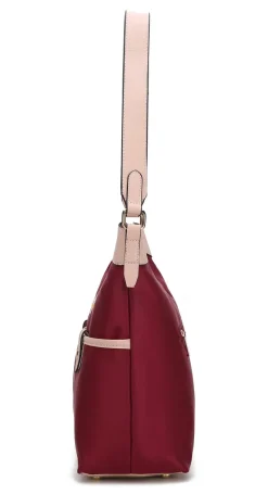 Women's Harper 2 Pcs Nylon Hobo Shoulder Handbag With Matching Wallet-MKF Collection Outlet