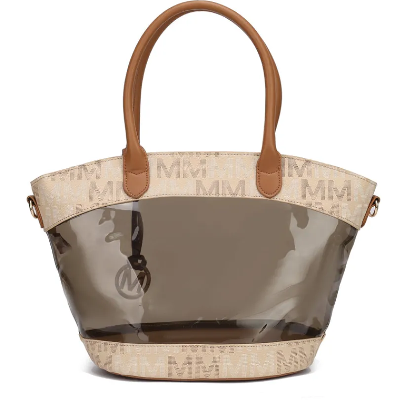 Women's Hattie Signature Tote Bag And Set-MKF Collection Online
