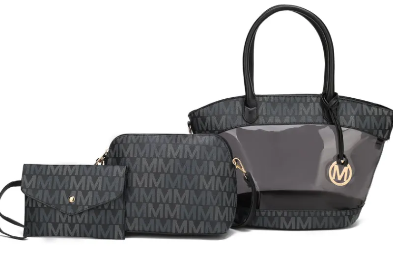 Women's Hattie Signature Tote Bag And Set-MKF Collection Online