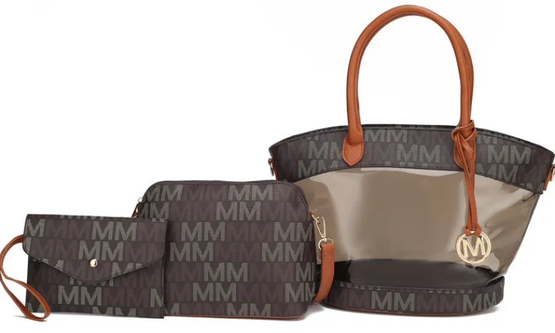 Women's Hattie Signature Tote Bag And Set-MKF Collection Online
