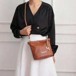 Women's Loriana Quilted Bag-MKF Collection New