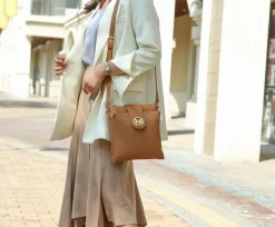 Women's Marietta Signature Crossbody Bag-MKF Collection Best