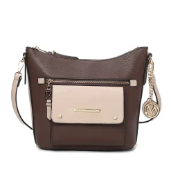 Women's Serenity Color Block Shoulder Bag-MKF Collection New