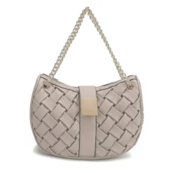 Women's Solari Braided Chain Shoulder Bag-MKF Collection Best