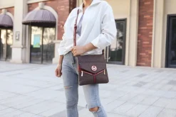 Women's Tania Signature Crossbody Bag-MKF Collection Online