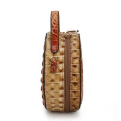 Women's Ynnari Croc Round Crossbody Bag-MKF Collection Outlet