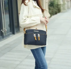 Women's Zoely Vegan Leather Women's Crossbody Bag-MKF Collection Sale