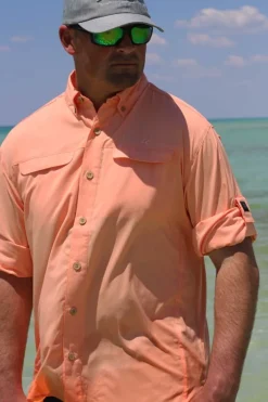 Mr. Big Men's Long Sleeve Fishing Button-Up-Mojo Sportswear Company Outlet