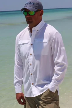 Mr. Big Men's Long Sleeve Fishing Button-Up-Mojo Sportswear Company Outlet