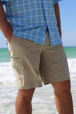 Stretch Fit Men's Fishing Shorts-Mojo Sportswear Company Outlet