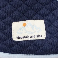 Women's Mini Quilt 1/4 Snap Front Pullover-Mountain and Isles Fashion