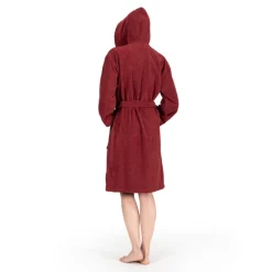 Hooded Terry Robe - 100% Turkish Cotton-Nine West Online