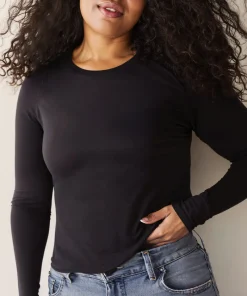 Everyday Elevated Crewneck Long Sleeve Brami-NOOD Discount