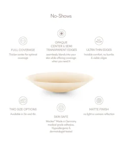 No-Show | Adhesive Reusable Nipple Covers-NOOD Online