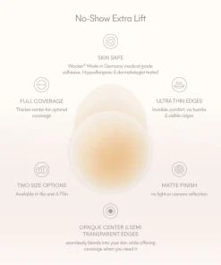 No-Show Extra Lift Reusable Nipple Covers-NOOD Fashion