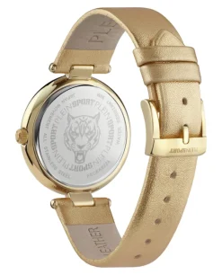 Plein Sport Opium Leather Strap-Philipp Plein Fashion