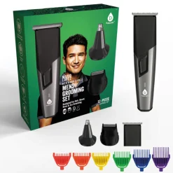 Mario Lopez Rechargeable Men's Grooming Set - Complete Hair, Beard, Nose, and Ear Grooming Kit-Pursonic Discount