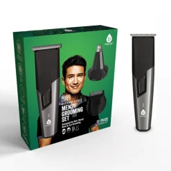 Mario Lopez Rechargeable Men's Grooming Set - Complete Hair, Beard, Nose, and Ear Grooming Kit-Pursonic Discount
