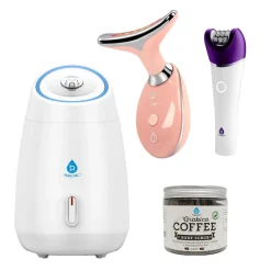 Radiant Glow Beauty & Self-Care – Facial Steamer, LED Therapy, Epilator & More!-Pursonic New
