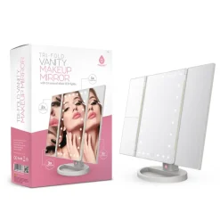 Tri-Fold Vanity Makeup Mirror-Pursonic Clearance
