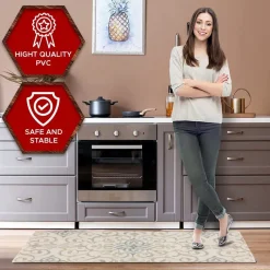 20"x39" Anti-Fatigue Embossed Floor Mat (RUSTIC MEDALLION)-Ju0026V Textiles Fashion