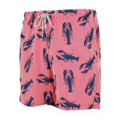 Men's Rock Lobster Swim Trunks-Rainforest Online