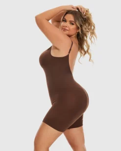 Low Back Snatched Bodysuit-Revenge Body Outlet
