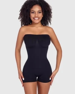 Strapless Smoothing Seamless Bodysuit-Revenge Body Fashion