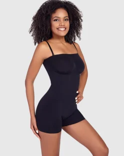 Strapless Smoothing Seamless Bodysuit-Revenge Body Fashion