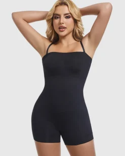 Strapless Smoothing Seamless Bodysuit-Revenge Body Fashion