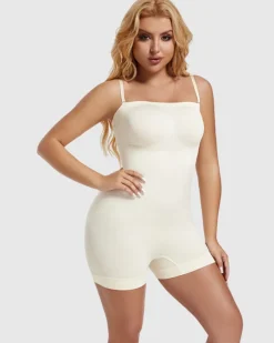 Strapless Smoothing Seamless Bodysuit-Revenge Body Fashion
