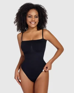 Strapless Snatched Bodysuit-Revenge Body New