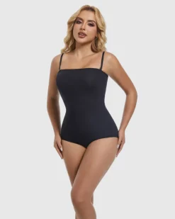 Strapless Snatched Bodysuit-Revenge Body New